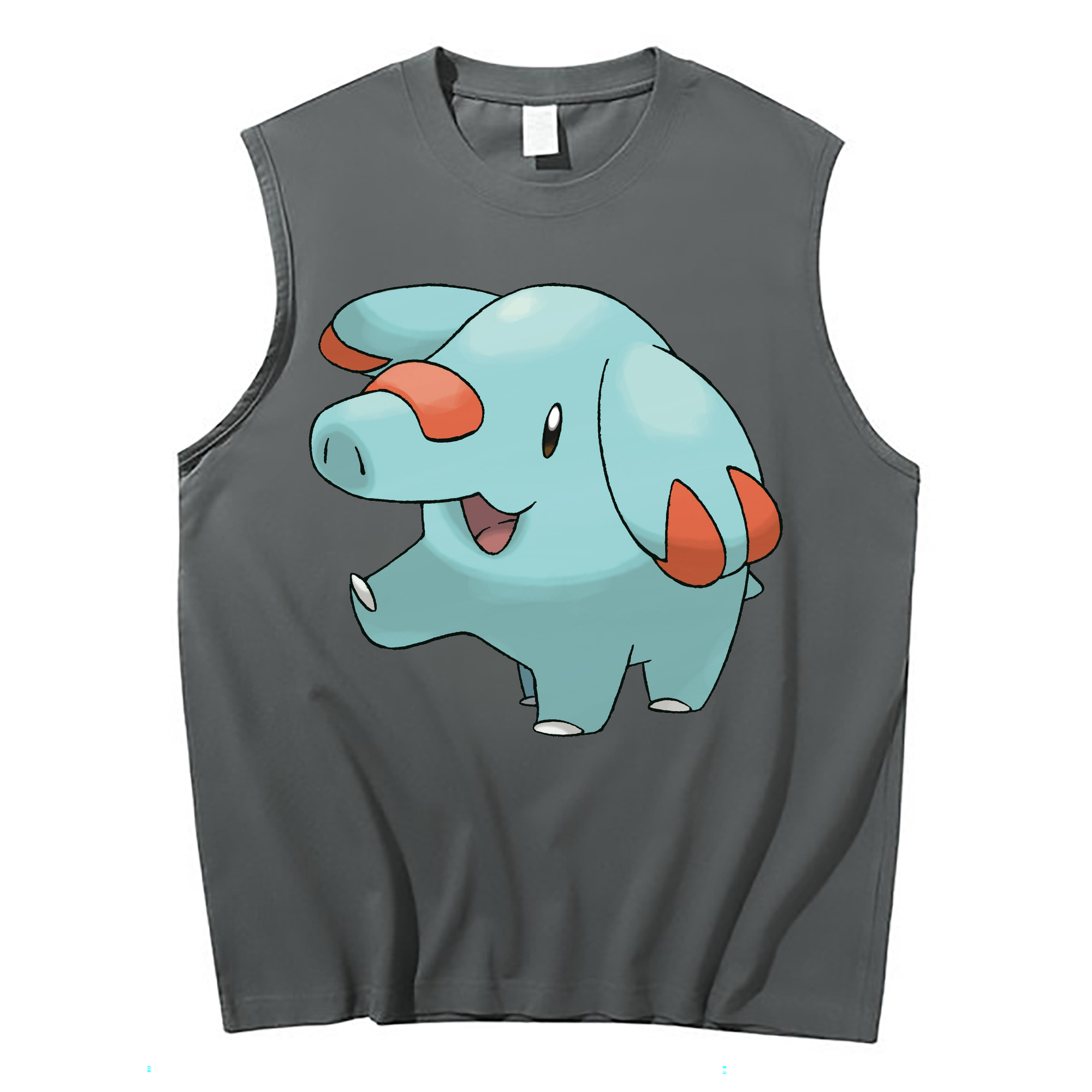 （画像用） ポケットモンスター Pokémon コットン100％タンクトップ（フロントプリント）